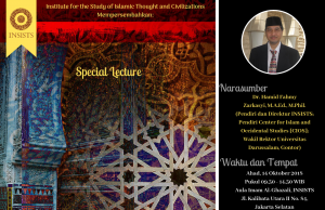 Special Lecture “Worldview Islam sebagai Framework Kajian Filsafat Islam”