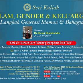 Cover Kuliah Gender Seri 1